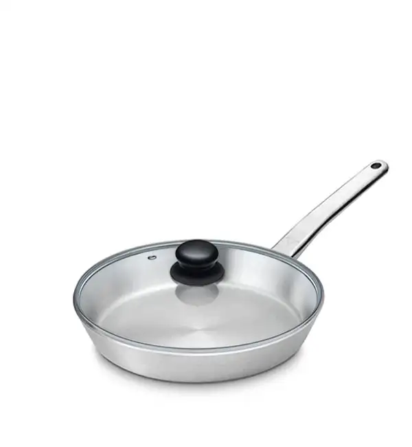 GERLACH PRESTIGE Patelnia całostalowa 24 + Pokrywka KAIA HOME 24 cm / indukcja