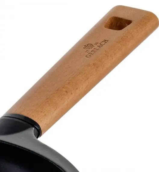 GERLACH NATUR EVO Patelnia 28 cm z powłoką ceramiczną ILAG® Non-Stick + pokrywka 28 cm