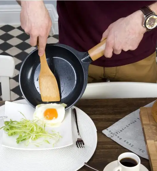 GERLACH NATUR EVO Patelnia 28 cm z powłoką ceramiczną ILAG® Non-Stick + pokrywka 28 cm