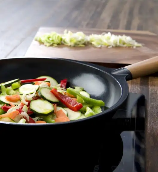 GERLACH NATUR EVO Patelnia 28 cm z powłoką ceramiczną ILAG® Non-Stick + pokrywka 28 cm