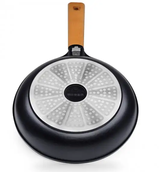 GERLACH NATUR EVO Patelnia 28 cm z powłoką ceramiczną ILAG® Non-Stick + pokrywka 28 cm