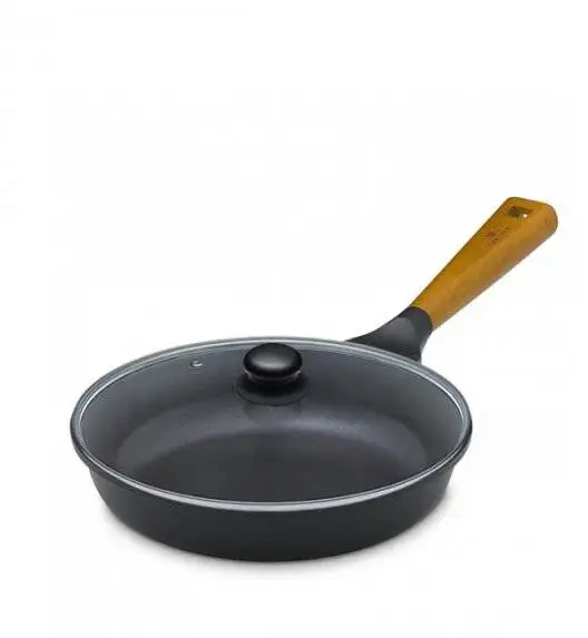 GERLACH NATUR EVO Patelnia 28 cm z powłoką ceramiczną ILAG® Non-Stick + pokrywka 28 cm