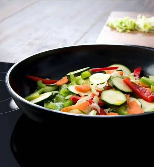 GERLACH NATUR Komplet patelni z powłoką ceramiczną ILAG® Non-Stick / 24, 28 cm + pokrywki 24, 28 cm