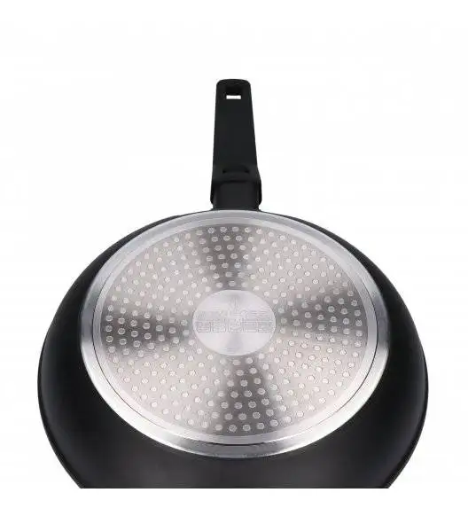 ZWIEGER FORTE Patelnia aluminiowa 24 cm / powłoka granitowa PFLUON / indukcja