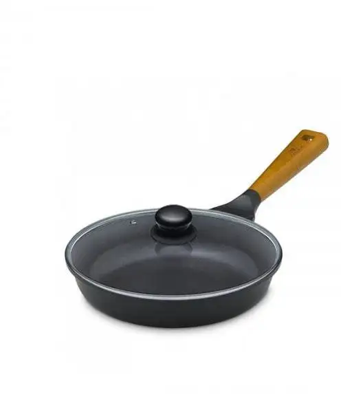 GERLACH NATUR EVO Patelnia 20 cm z powłoką ceramiczną ILAG® Non-Stick + pokrywka 20 cm