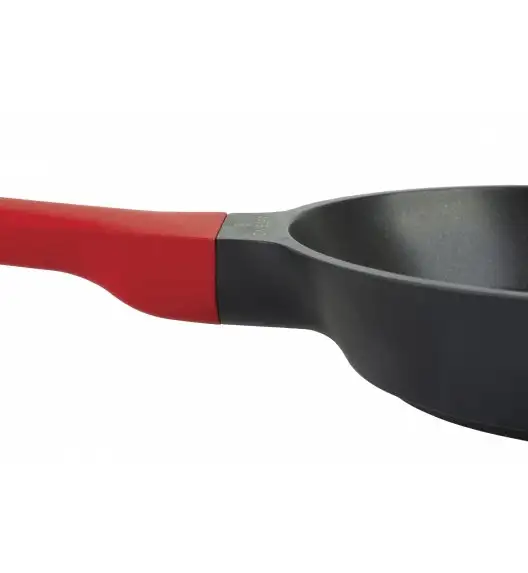 ZWIEGER OBSIDIAN Komplet garnków z pokrywkami 6 el+ patelnie Zwieger Obsidian 20, 24, 28cm + grillowa 28 cm