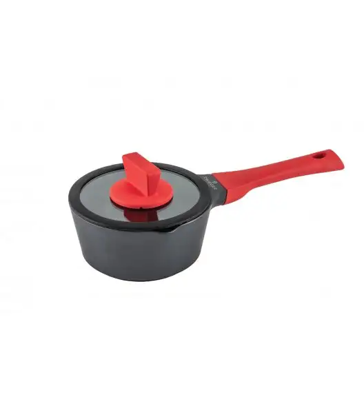 ZWIEGER OBSIDIAN Komplet garnków z pokrywkami 6 el + patelnie Zwieger Obsidian 24, 28 cm 