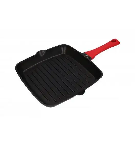 ZWIEGER KLASSIKER Komplet garnków z pokrywkami 11 el / stal nierdzewna SS 304 + Patelnie Obsidian 20, 28 cm + patelnia grillowa 28 cm