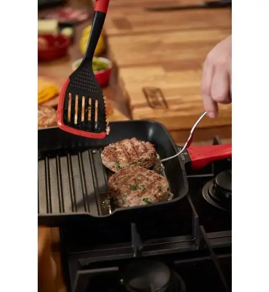 ZWIEGER KLASSIKER Komplet garnków z pokrywkami 11 el / stal nierdzewna SS 304 + Patelnie Obsidian 20, 28 cm + patelnia grillowa 28 cm