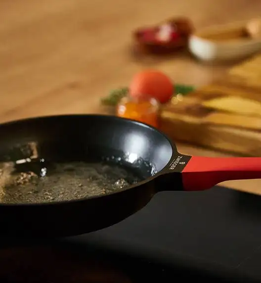 ZWIEGER KLASSIKER Komplet garnków z pokrywkami 11 el / stal nierdzewna SS 304 + Patelnie Obsidian 20, 24, 28 cm + grillowa 28 cm