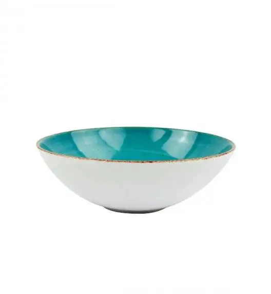 LUBIANA BOSS 6630L Komplet Talerze głębokie 18 cm / 6 os / 6 el / morski / porcelana ręcznie malowana