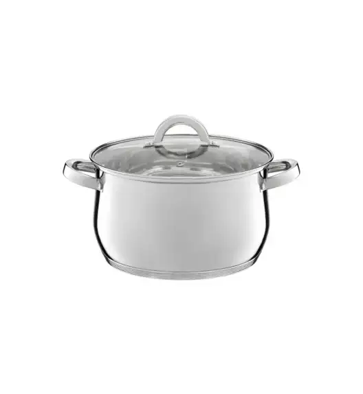 AMBITION BERRY Garnek z pokrywką 26 cm 8,5 l / stal nierdzewna 