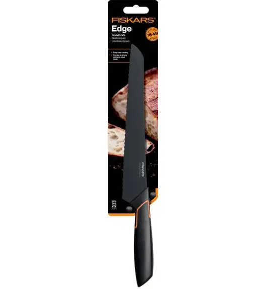 FISKARS EDGE 1003093 Nóż do chleba 23 cm / japońska stal nierdzewna 