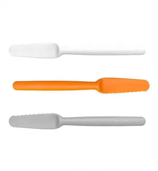 FISKARS FUNCTIONAL FORM 1016121 Zestaw 3 noży do smarowania / tworzywo sztuczne