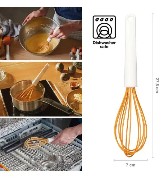 FISKARS FUNCTIONAL FORM 1023613 Trzepaczka z silikonowymi końcami / tworzywo sztuczne