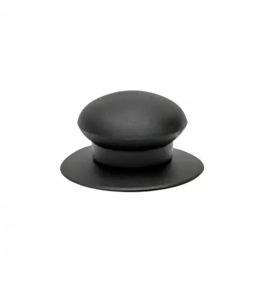 TADAR Uchwyt do pokrywki szklanej / czarny / tworzywo sztuczne