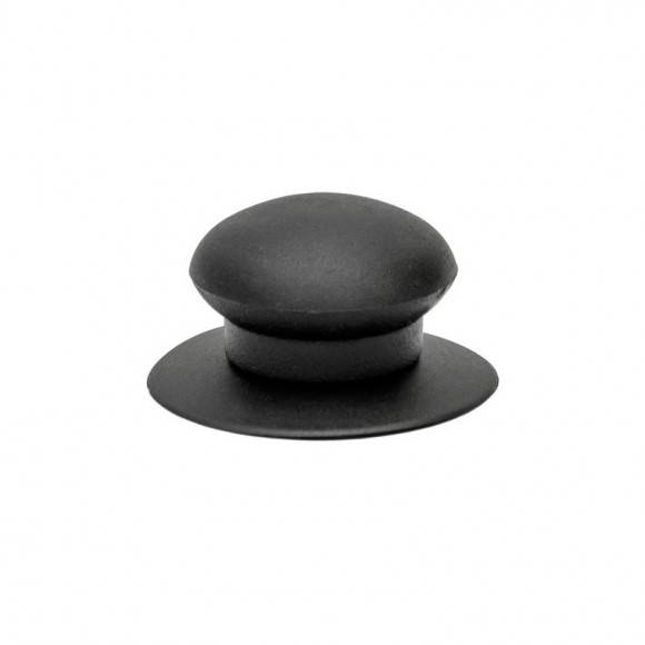 TADAR Uchwyt do pokrywki szklanej / czarny / tworzywo sztuczne