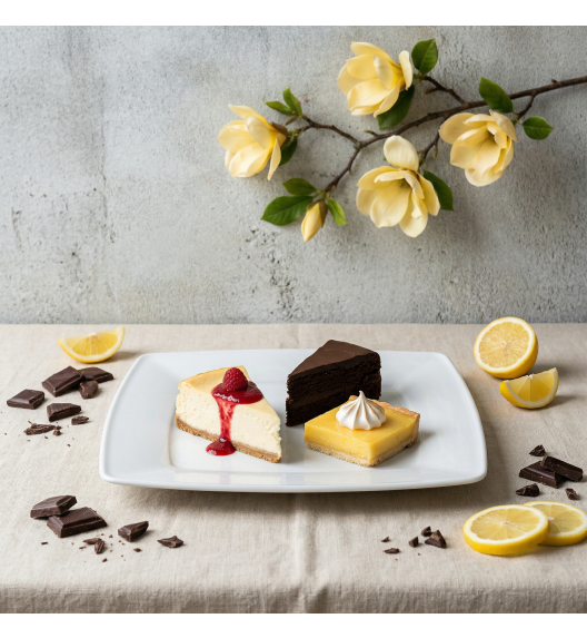 LUBIANA VICTORIA Talerz serwingowy / na ciasto 28 cm 