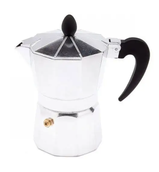 TADAR VENETTO Kawiarka aluminiowa do espresso / 3 filiżanki /180 ml / aluminium, tworzywo sztuczne