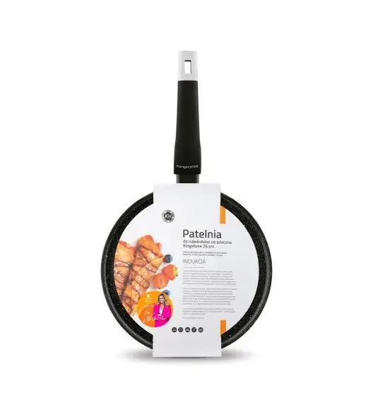 KönigHOFFER KINGSTONE Patelnia do naleśników / aluminiowa z powłoką ceramiczną 26 cm / indukcja