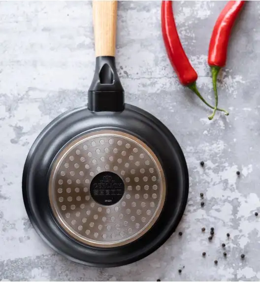 GERLACH NATUR EVO Komplet patelni z powłoką ceramiczną ILAG® Non-Stick / 20, 24, 28 cm