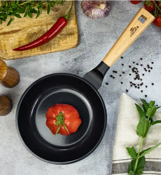 GERLACH NATUR EVO Komplet patelni z powłoką ceramiczną ILAG® Non-Stick / 20, 24, 28 cm