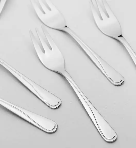 Gerlach Mango Sztućce Komplet 12 x Widelczyk do ciasta LUZ / połysk