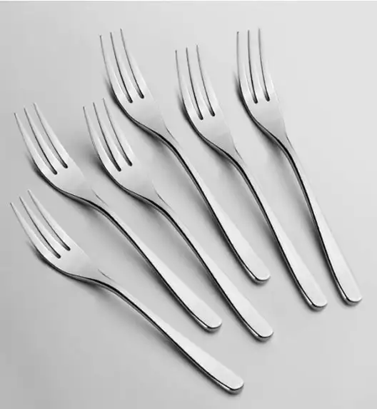 Gerlach Muza Sztućce Komplet 6x widelczyk do ciast LUZ / połysk