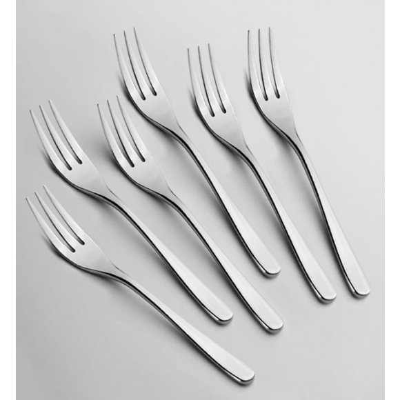 Gerlach Muza Sztućce Komplet 6x widelczyk do ciast LUZ / połysk