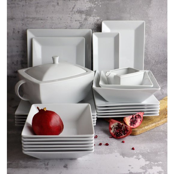 LUBIANA CLASSIC Serwis obiadowy 18 osób / 60 elementów 