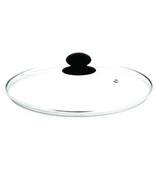 AMBITION JASPER Patelnia 24 cm + pokrywka uniwersalna / nieprzywierająca powłoka Qualum Basic Stone Edition