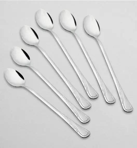 TADAR AMAZON Komplet 6 łyżeczek koktajlowych luzem / stal nierdzewna