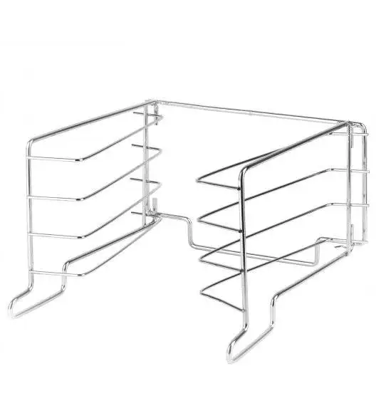 TADAR APPETITO Komplet 3 blach do pizzy 32 cm + stojak 