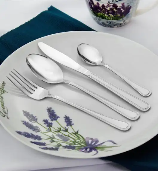 AMEFA BOLOGNA Sztućce UE 6x Łyżka obiadowa LUZ / połysk