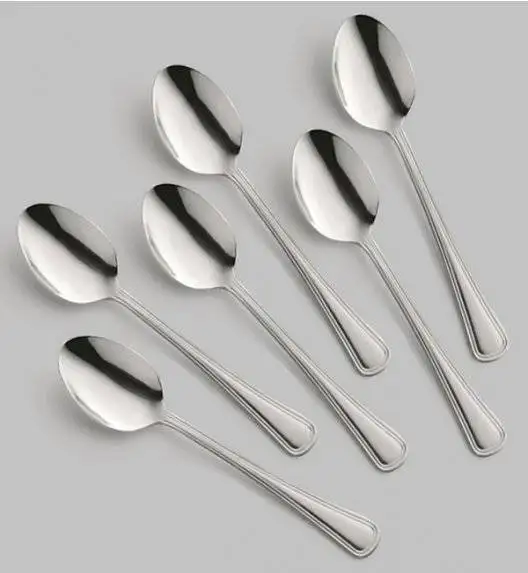 AMEFA BOLOGNA Sztućce UE 6x Łyżeczka do herbaty LUZ / połysk