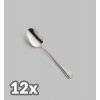 AMEFA BOLOGNA Sztućce UE 12x Łyżeczka do herbaty LUZ / połysk