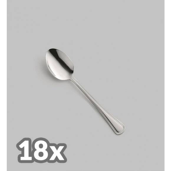 AMEFA BOLOGNA Sztućce UE 18x Łyżeczka do herbaty LUZ / połysk