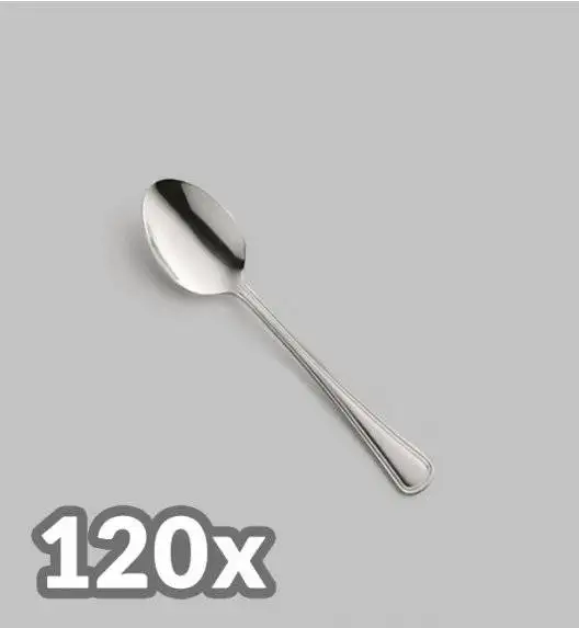 AMEFA BOLOGNA Sztućce UE 120x Łyżeczka do herbaty LUZ / połysk