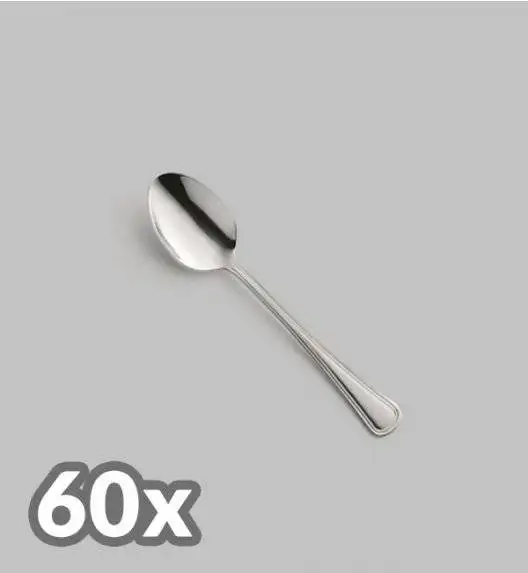 AMEFA BOLOGNA Sztućce UE 60x Łyżeczka do kawy LUZ / połysk