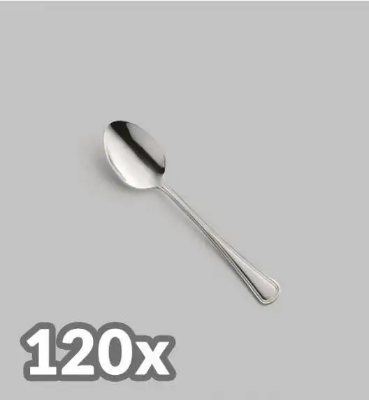 AMEFA BOLOGNA Sztućce UE 120x Łyżeczka do kawy LUZ / połysk