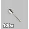 AMEFA BOLOGNA Sztućce UE 120x Łyżeczka do kawy LUZ / połysk