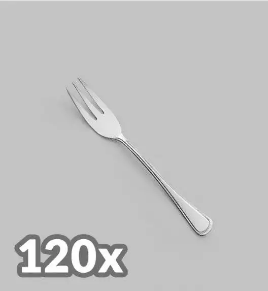 AMEFA BOLOGNA Sztućce UE 120x Widelczyk do ciasta LUZ / połysk 