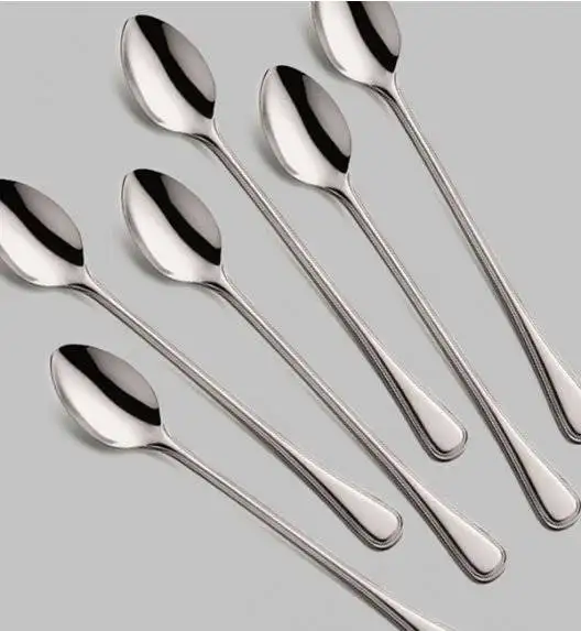 AMEFA BOLOGNA Sztućce UE 6x Łyżeczka do latte LUZ / połysk