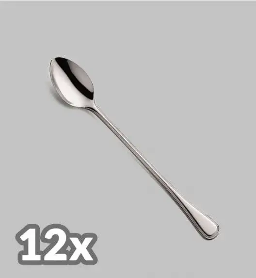 AMEFA BOLOGNA Sztućce UE 12x Łyżeczka do latte LUZ / połysk