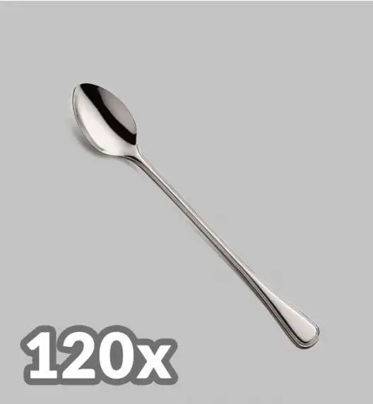 AMEFA BOLOGNA Sztućce UE 120x Łyżeczka do latte LUZ / połysk