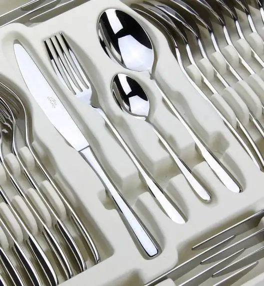 GERLACH MUZA Sztućce Komplet 92 el dla 18 osób (68W+ 24P) połysk