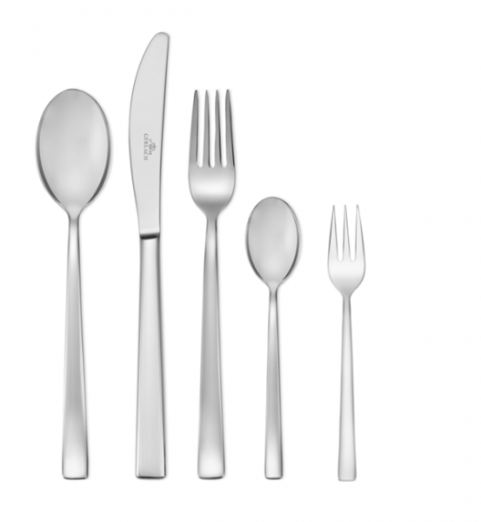 GERLACH ONDA Sztućce Komplet 136 el (2x68 el) pudełko / 24 osoby / połysk