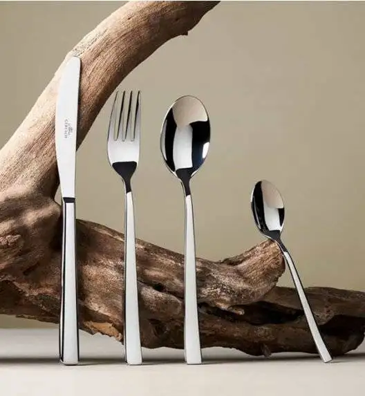 GERLACH ONDA Sztućce Komplet 136 el (2x68 el) pudełko / 24 osoby / połysk