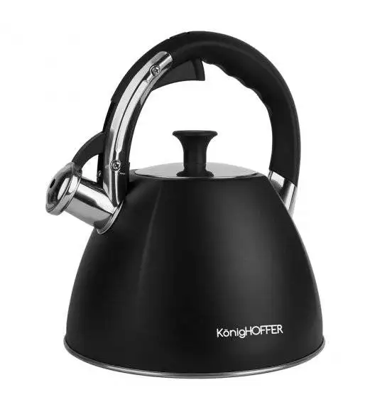 KonigHOFFER FIRENZE II BLACK Czajnik ze stali nierdzewnej 2,5 L / indukcja