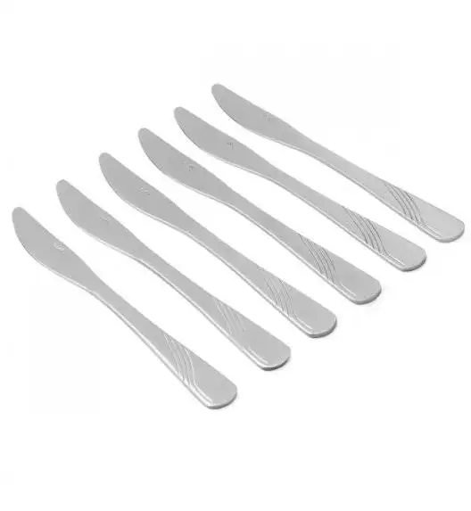 TADAR AMAZON 6 x nóż obiadowy / stal nierdzewna